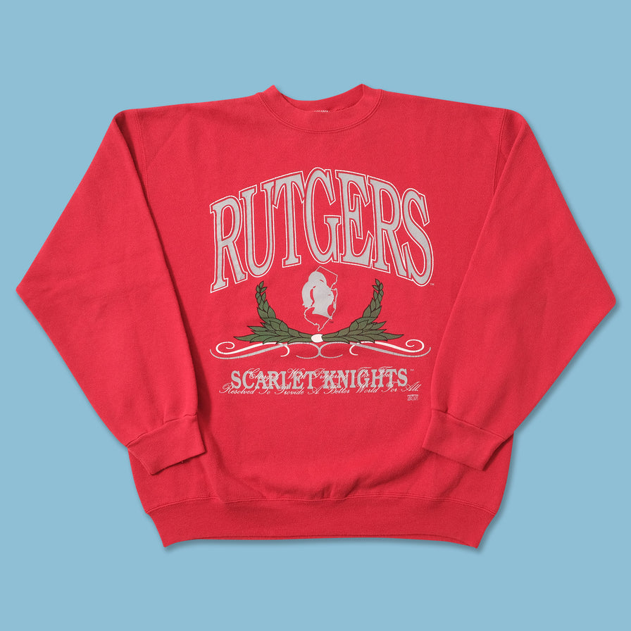 Vintage Rutgers Scarlet Knights Sweater XLarge 
