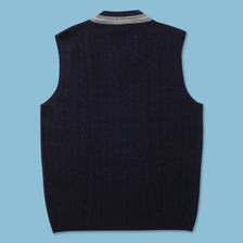 Vintage Gant Cable Knit Vest XLarge 