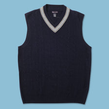 Vintage Gant Cable Knit Vest XLarge 