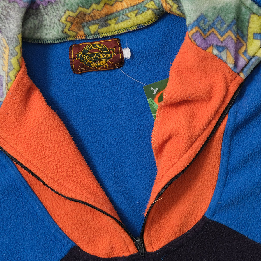 Vintage Half Zip Fleece Large 