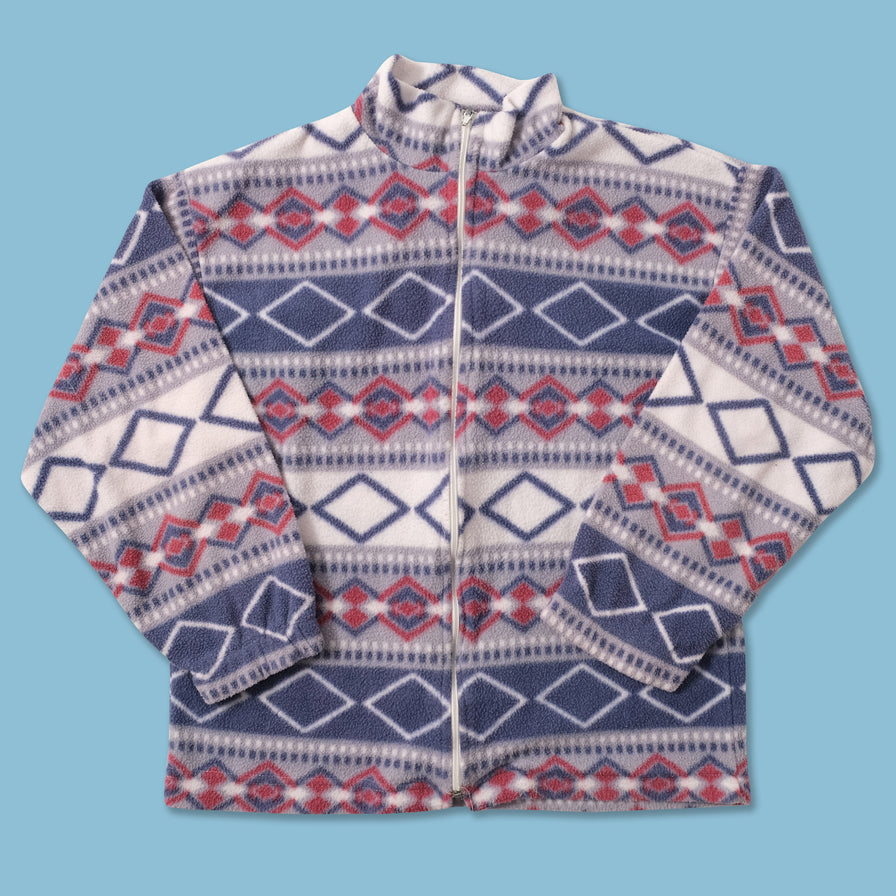 Vintage Fleece Jacket Large 