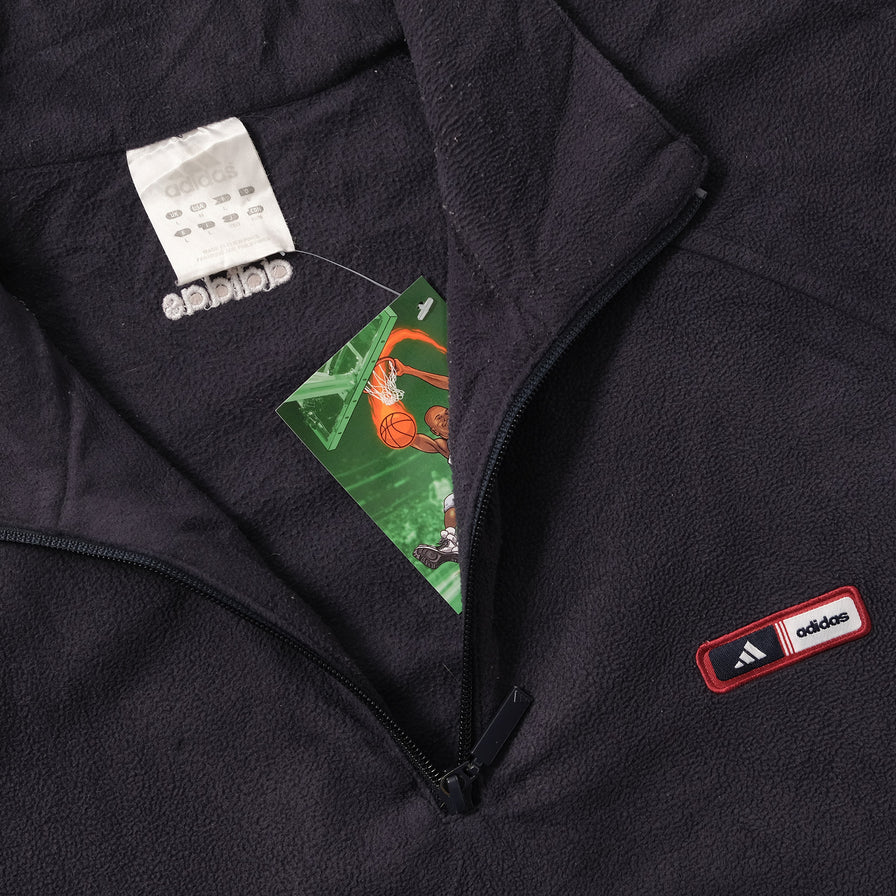 Vintage adidas Q-Zip Fleece Large 