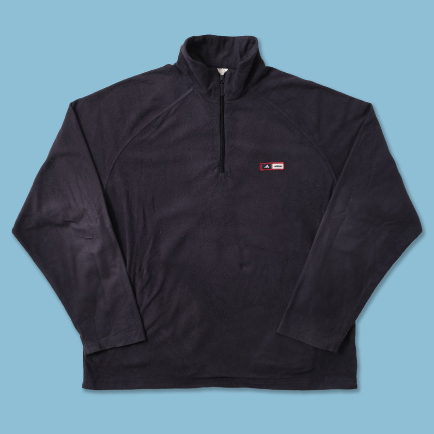 Vintage adidas Q-Zip Fleece Large 