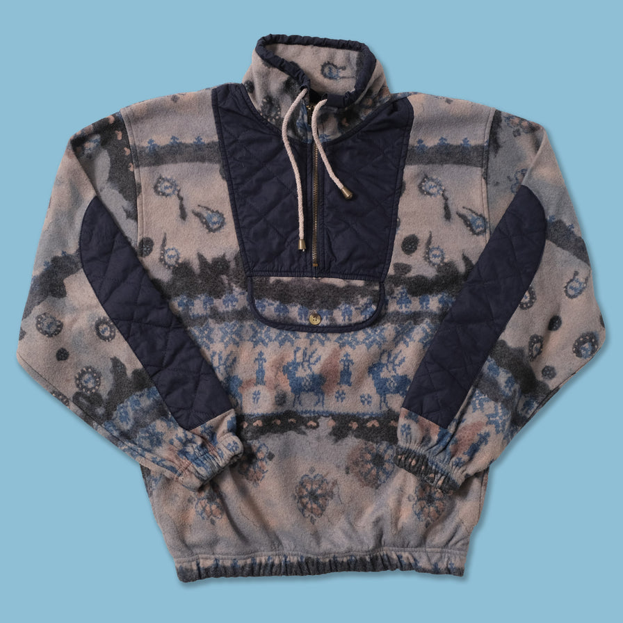 Vintage Q-Zip Fleece Medium 