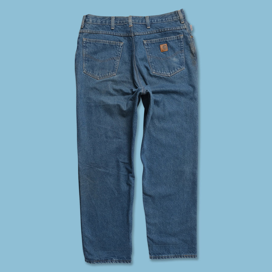 Vintage Carhartt Lined Denim Pants 36x32 