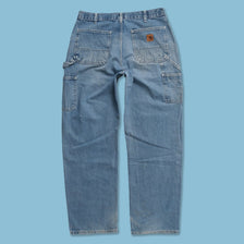 Vintage Carhartt Denim Work Pants 34x32 