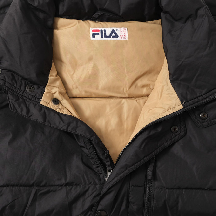 Vintage Fila Puffer Jacket Medium 