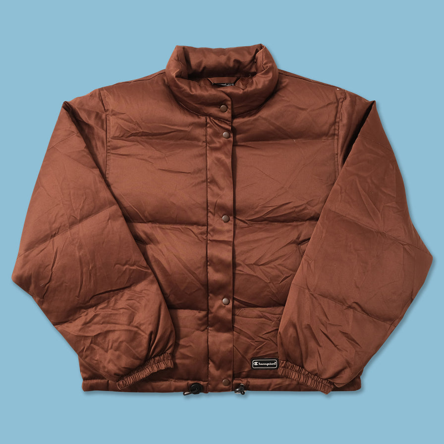 Vintage Women's Champion Puffer Jacket Small 