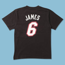 adidas Miami Heat Lebron James T-Shirt Small 