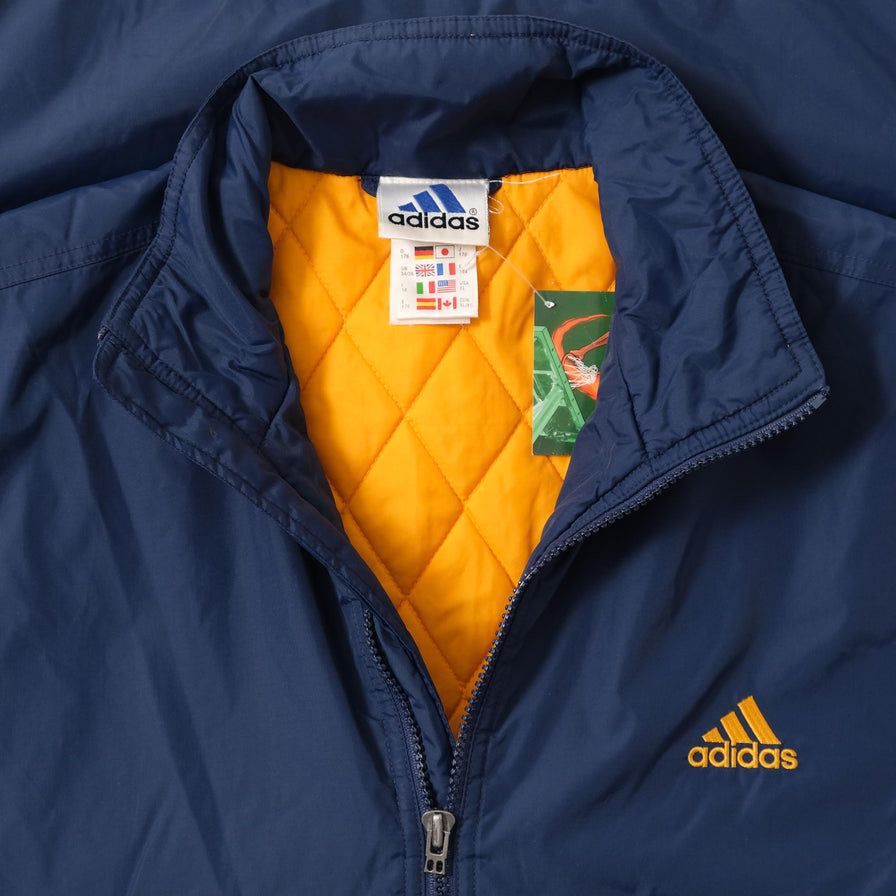 Vintage Women's adidas Padded Jacket Large 