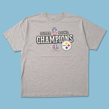 2006 Reebok Super Bowl Steelers T-Shirt XXL 