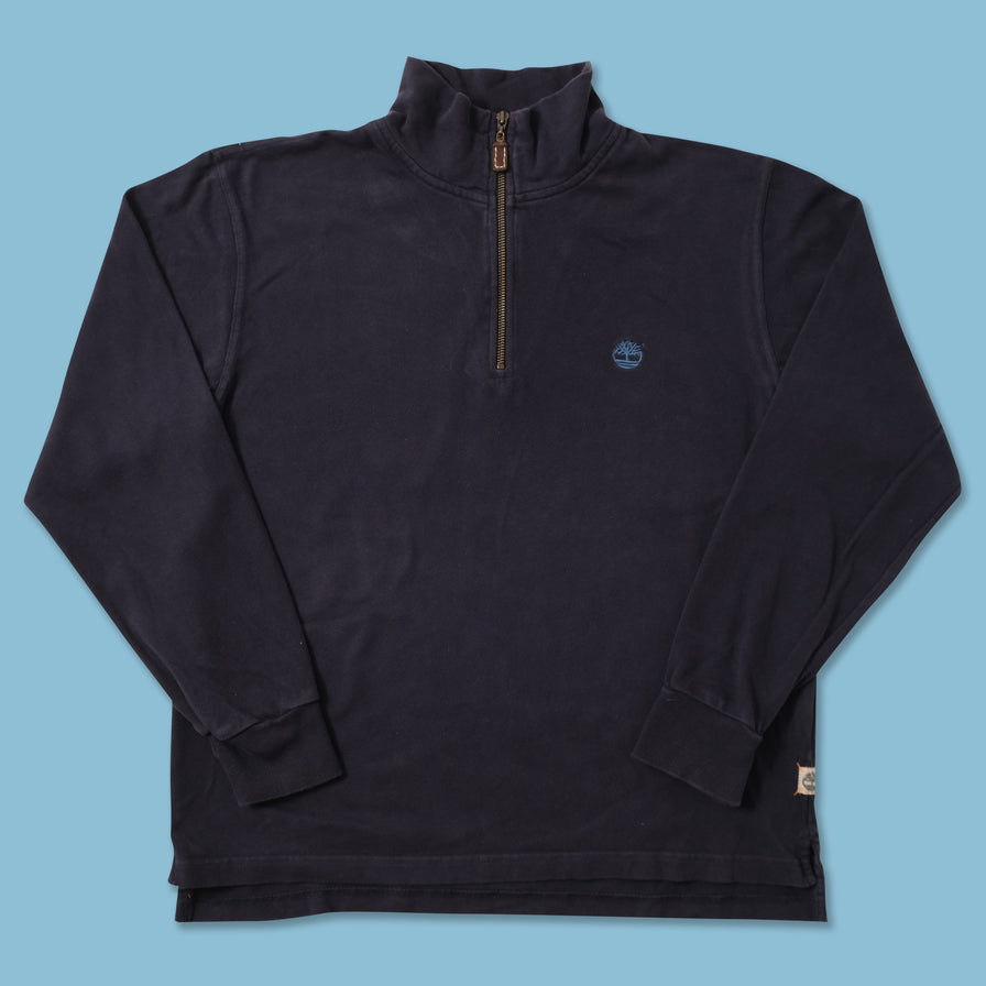 Vintage Timberland Q-Zip Sweater Large 