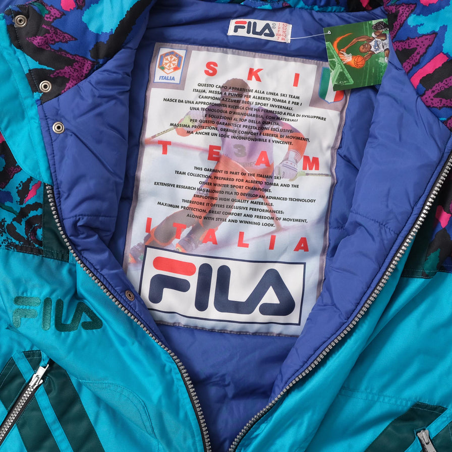 Vintage Fila Ski Vest Large | Double Double Vintage