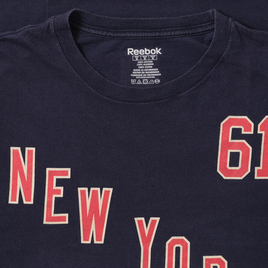 Reebok New York Rangers T-Shirt Small 