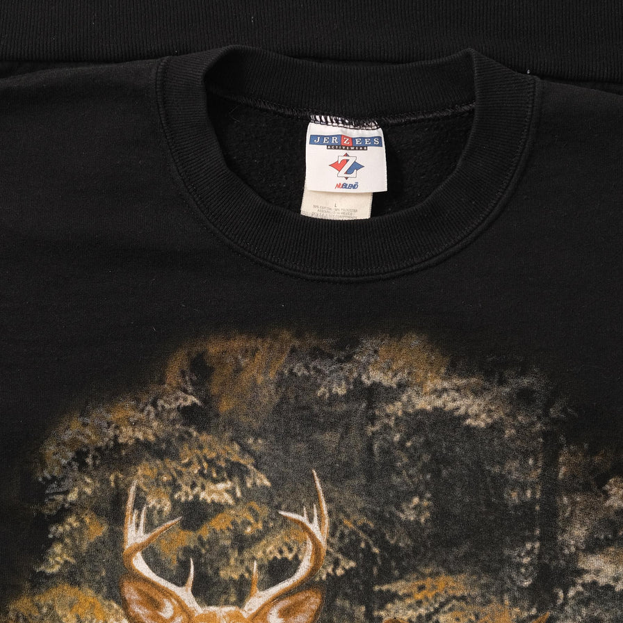 Vintage Deer Sweater Medium 