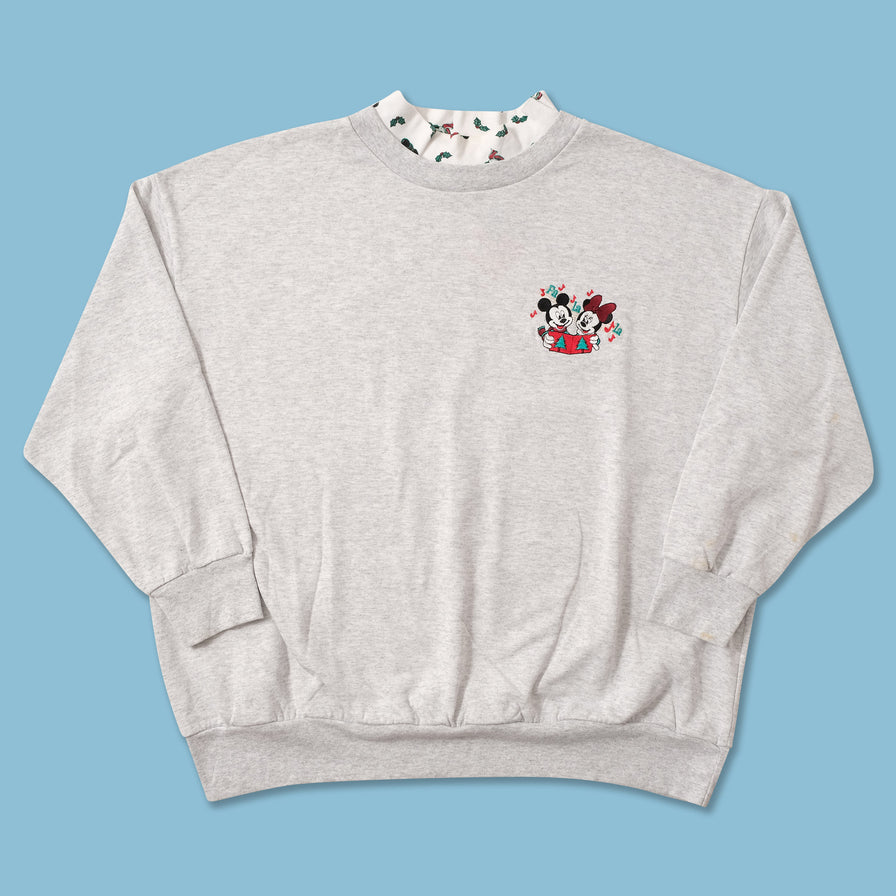 Vintage Mickey & Minnie Women's Sweater Large 