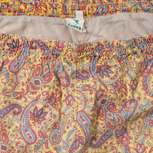 Vintage Diadora Pattern Shorts Large 