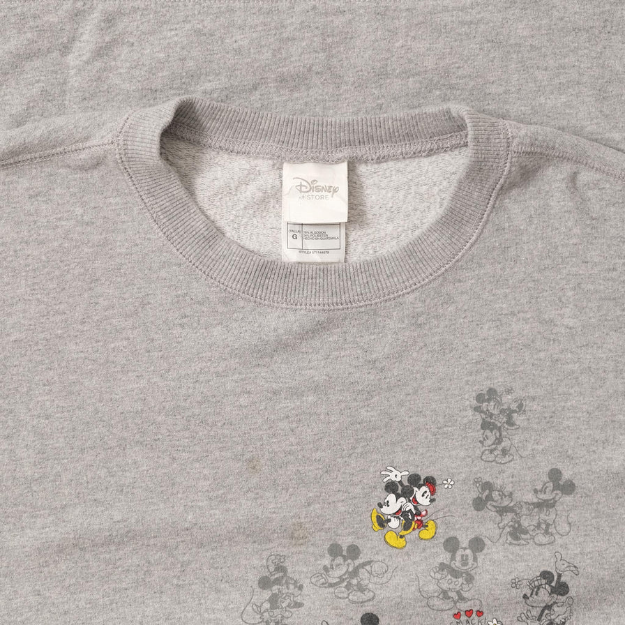 Vintage Mickey & Minnie Women's Sweater Large 