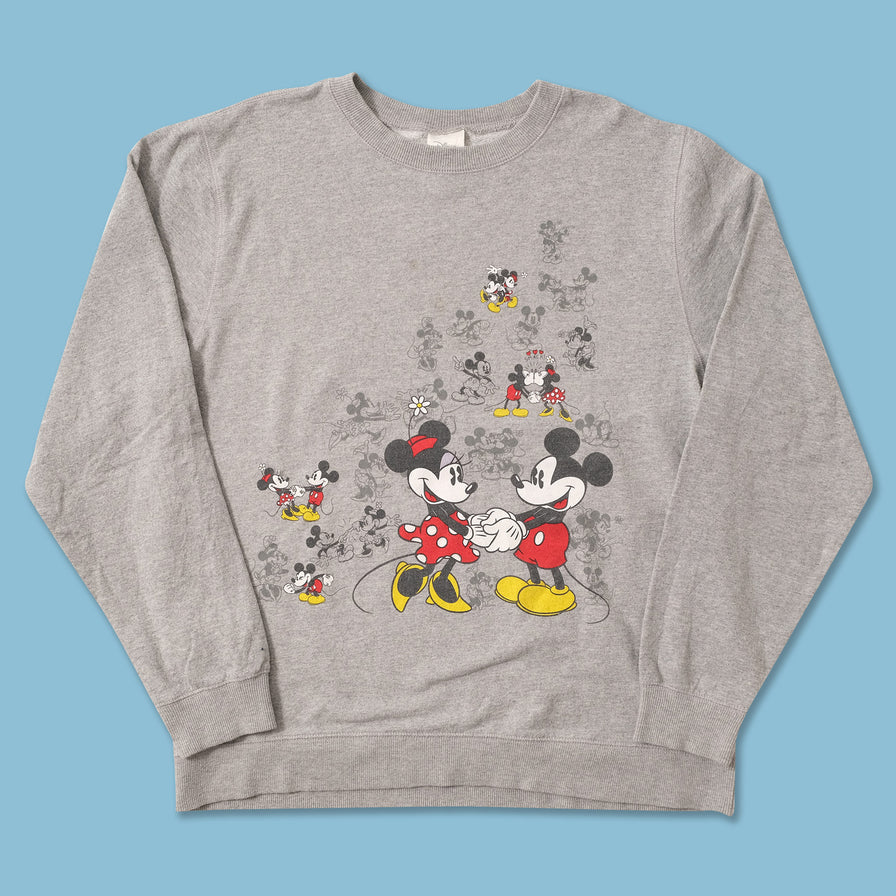 Vintage Mickey & Minnie Women's Sweater Large 