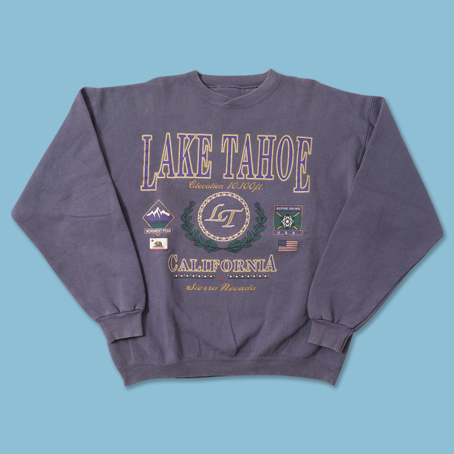 Vintage Lake Tahoe Sweater Large 