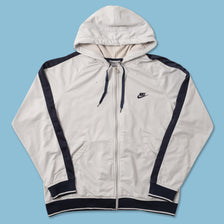 Vintage Nike Hooded Track Jacket Large 