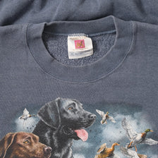 Vintage Dog Sweater XXL
