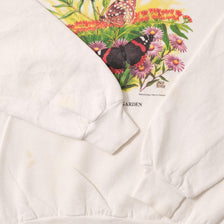 Vintage Butterfly Garden Sweater XLarge 