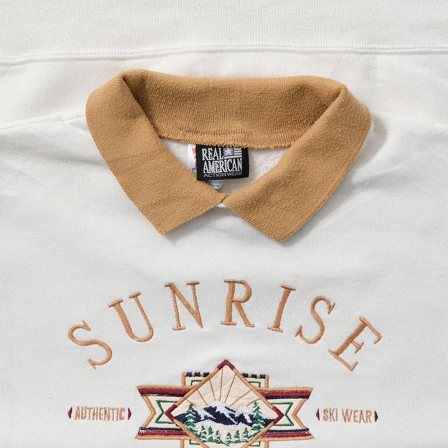 Vintage Sunrise Sweater Medium 