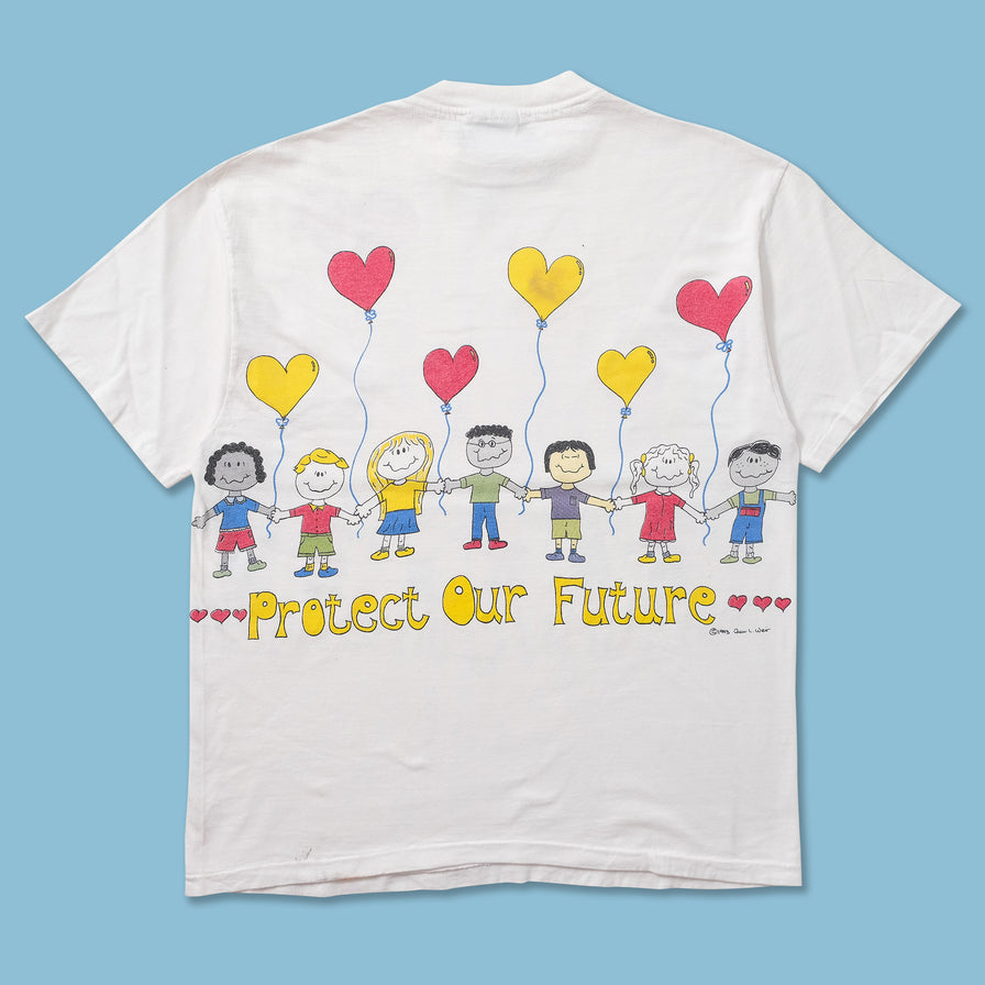 1993 Join Hands Against Aids T-Shirt Medium 