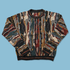 Vintage Coogi Style Knit Sweater XLarge 