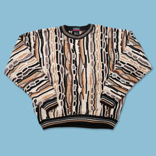 Vintage Coogi Style Knit Sweater XLarge 