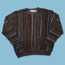 Vintage Coogi Style Knit Sweater XXL 