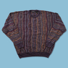 Vintage Coogi Style Knit Sweater XLarge 
