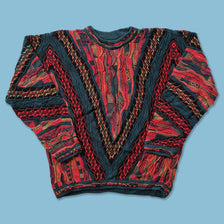 Vintage Tundra Knit Sweater Large 