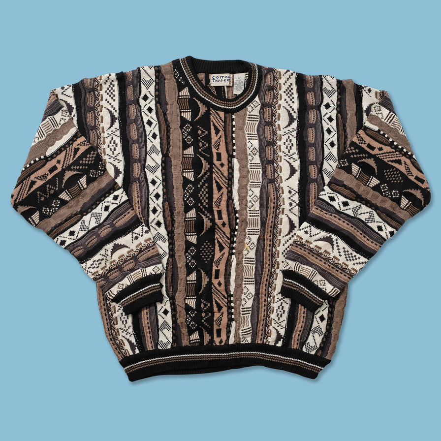 Vintage Cotton Traders Knit Sweater XLarge 