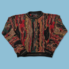 Vintage Protege Knit Sweater Medium 