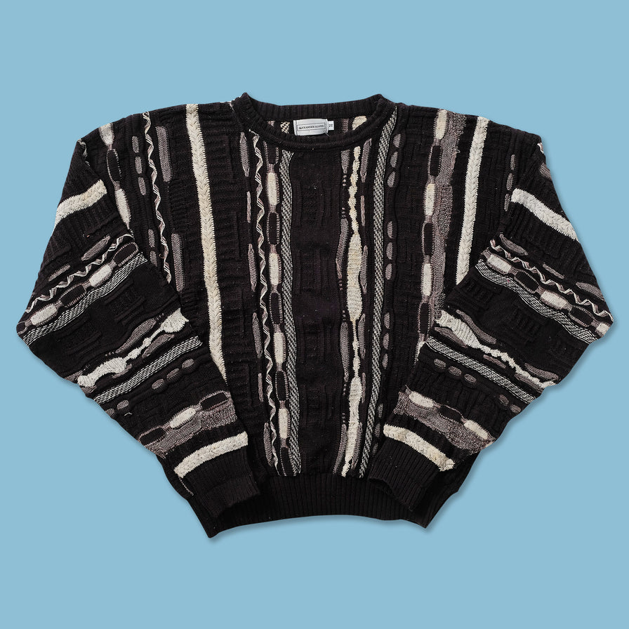Vintage Coogi Style Knit Sweater XXL 