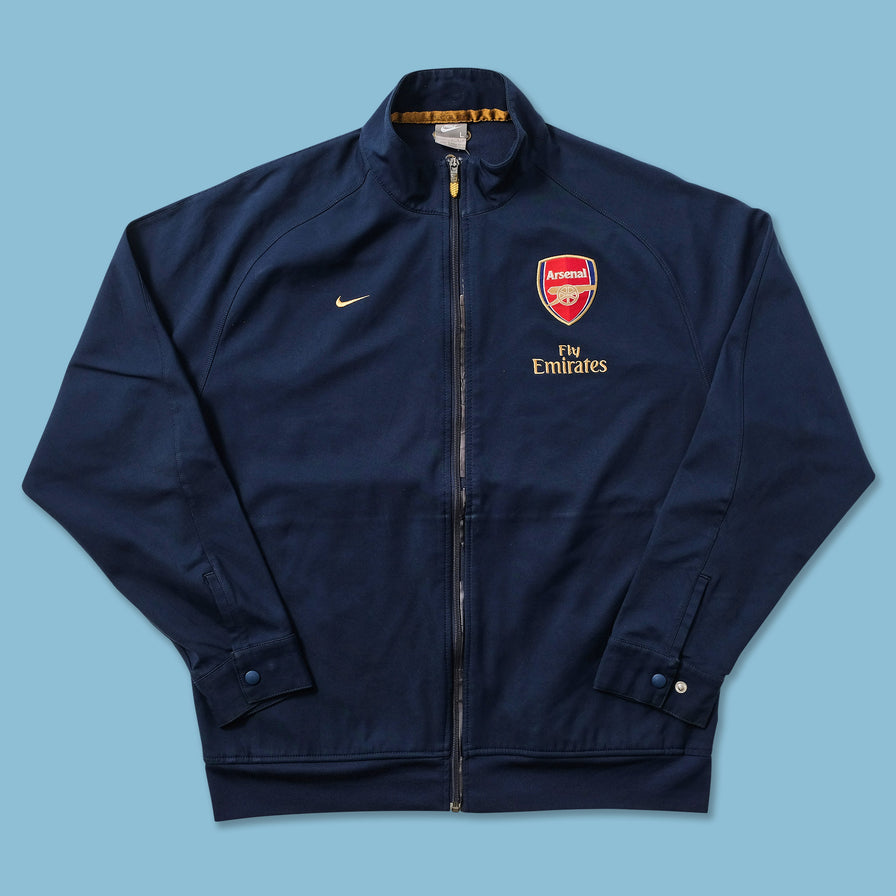 Vintage Nike FC Arsenal Track Jacket Large | Double Double Vintage