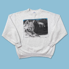Women's Wolf Sweater Medium 