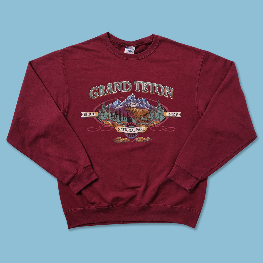 Vintage Grand Teton National Park Sweater Small 