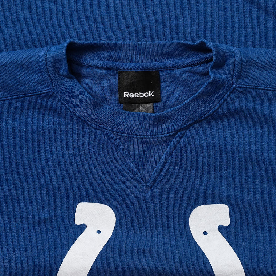 Vintage Reebok Indianapolis Colts Sweater Large 