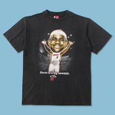 Lebron James Miami Heat T-Shirt Medium 