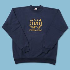 Vintage Notre Dame Fighting Irish Sweater Large 