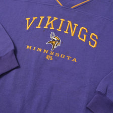 Vintage Minnesota Vikings V-Neck Sweater 3XLarge