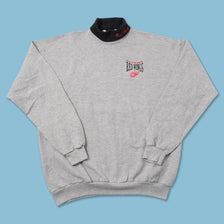 Vintage Detroit Red Wings Turtleneck Sweater XLarge 