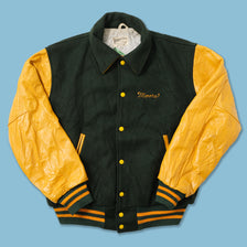 Vintage College Wool Jacket Large 