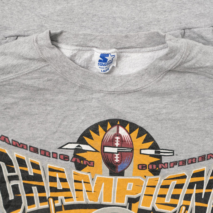 Vintage 1995 Starter Pittsburgh Steelers Sweater Medium 