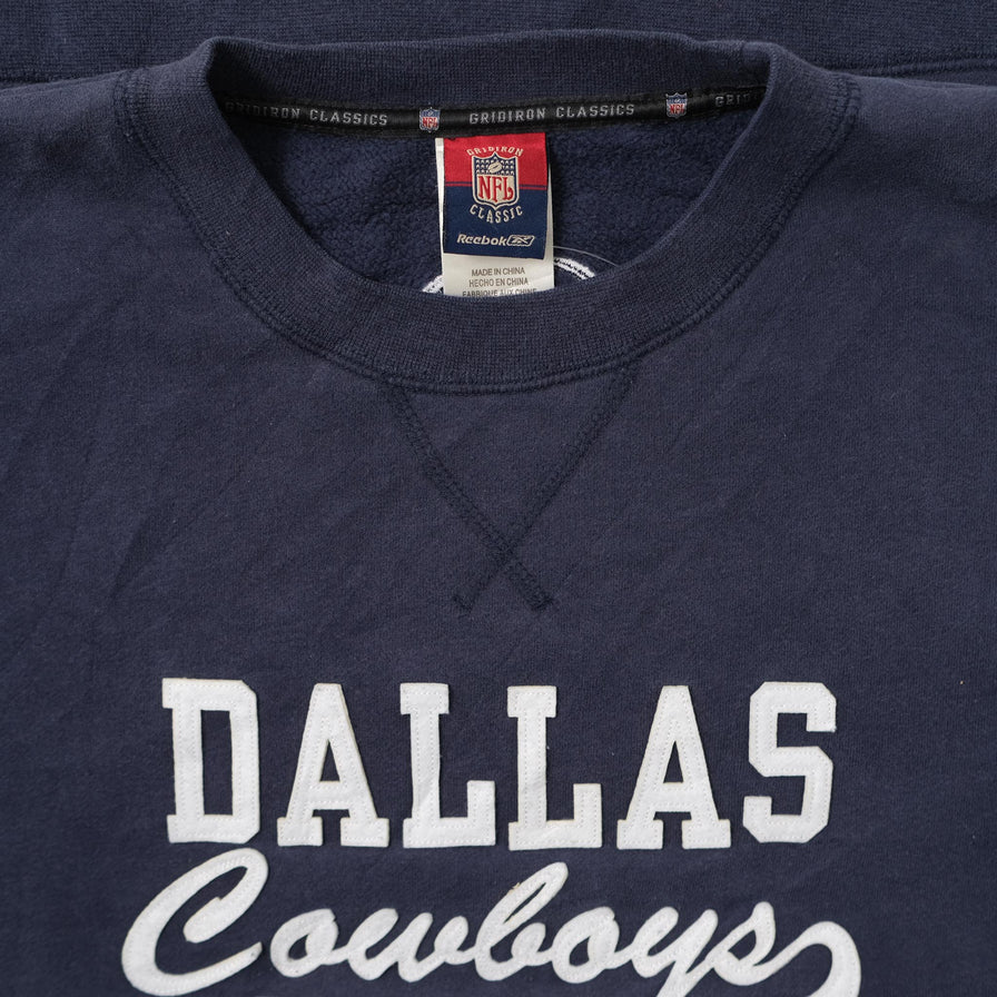 Vintage Reebok Dallas Cowboys Sweater XXLarge 