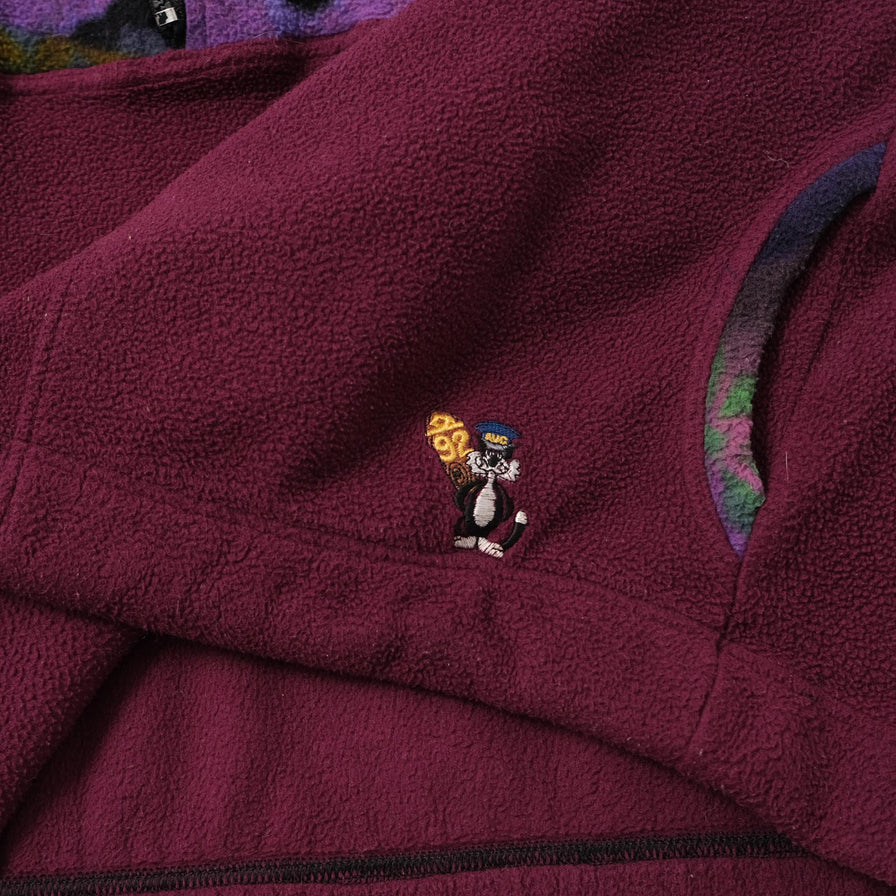 Vintage Half Zip Fleece Large 