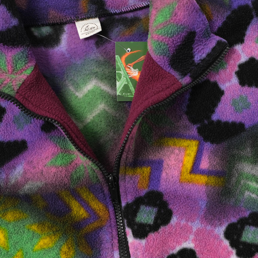 Vintage Half Zip Fleece Large 